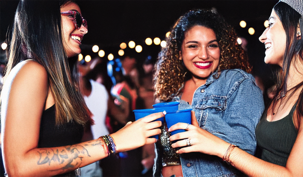 German Drinking Games at Festivals