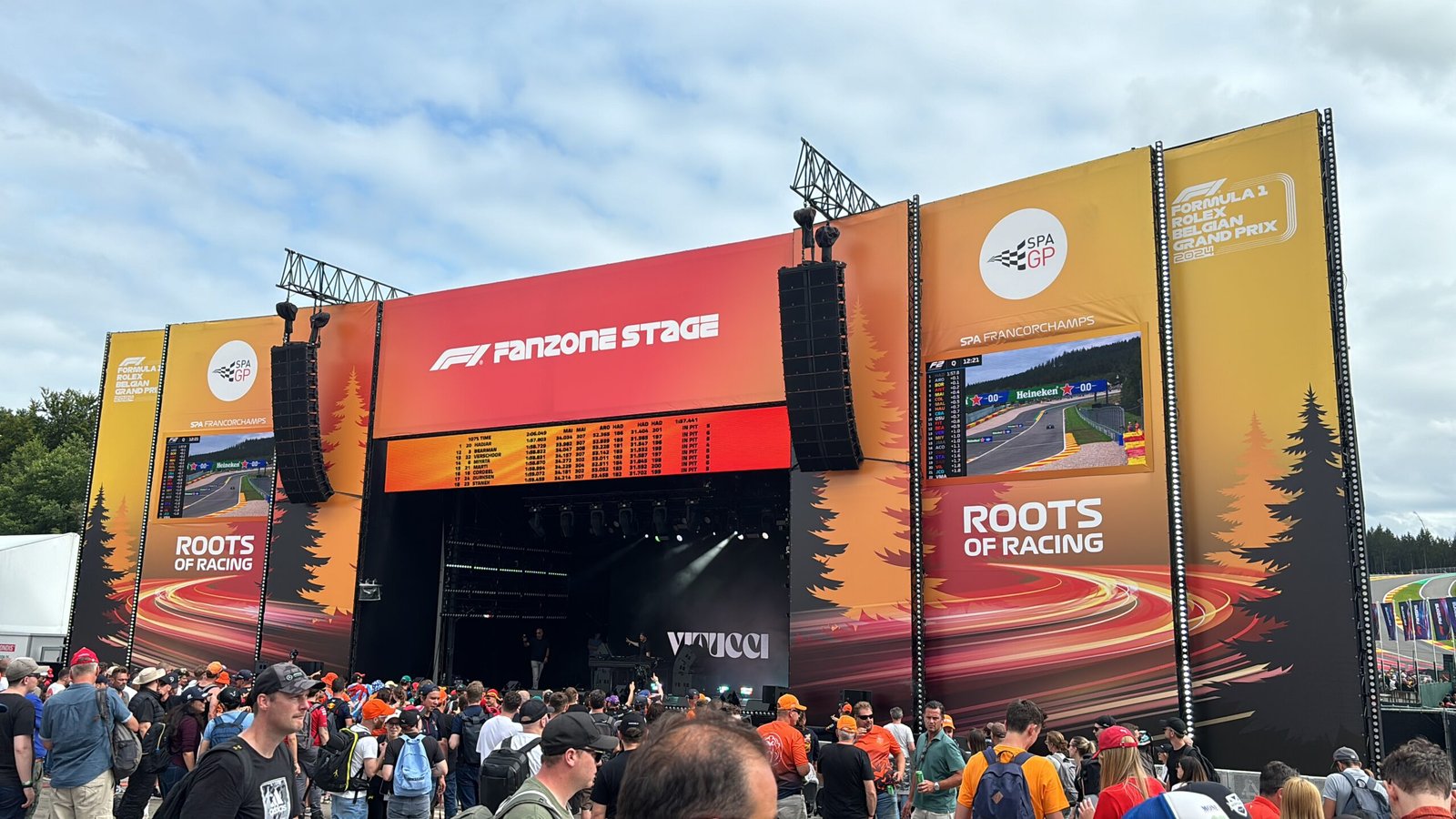Experiencing the Thrill of the F1 Spa Event: Rain, Racing, and Revelry