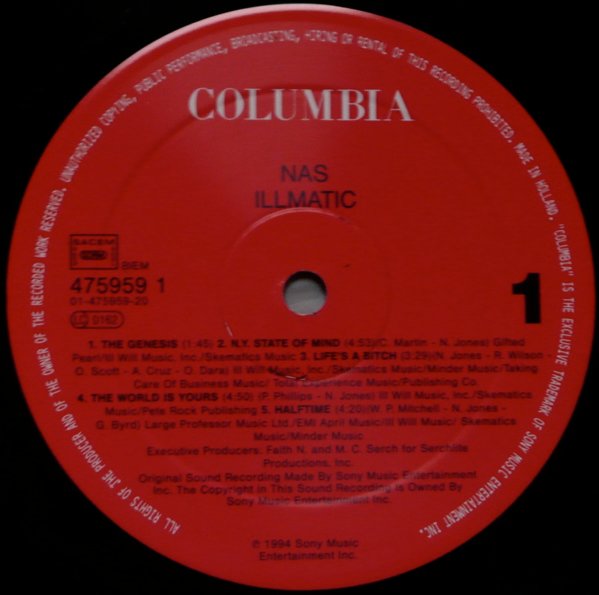 Nas – Illmatic (1994)