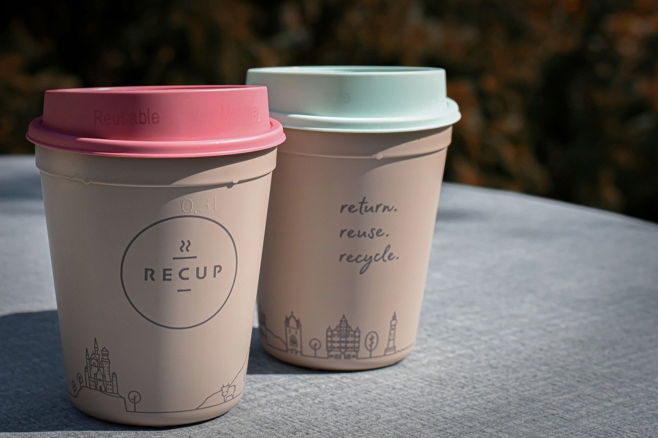 Reusable Cups and Zero Waste (image credits: pixabay)