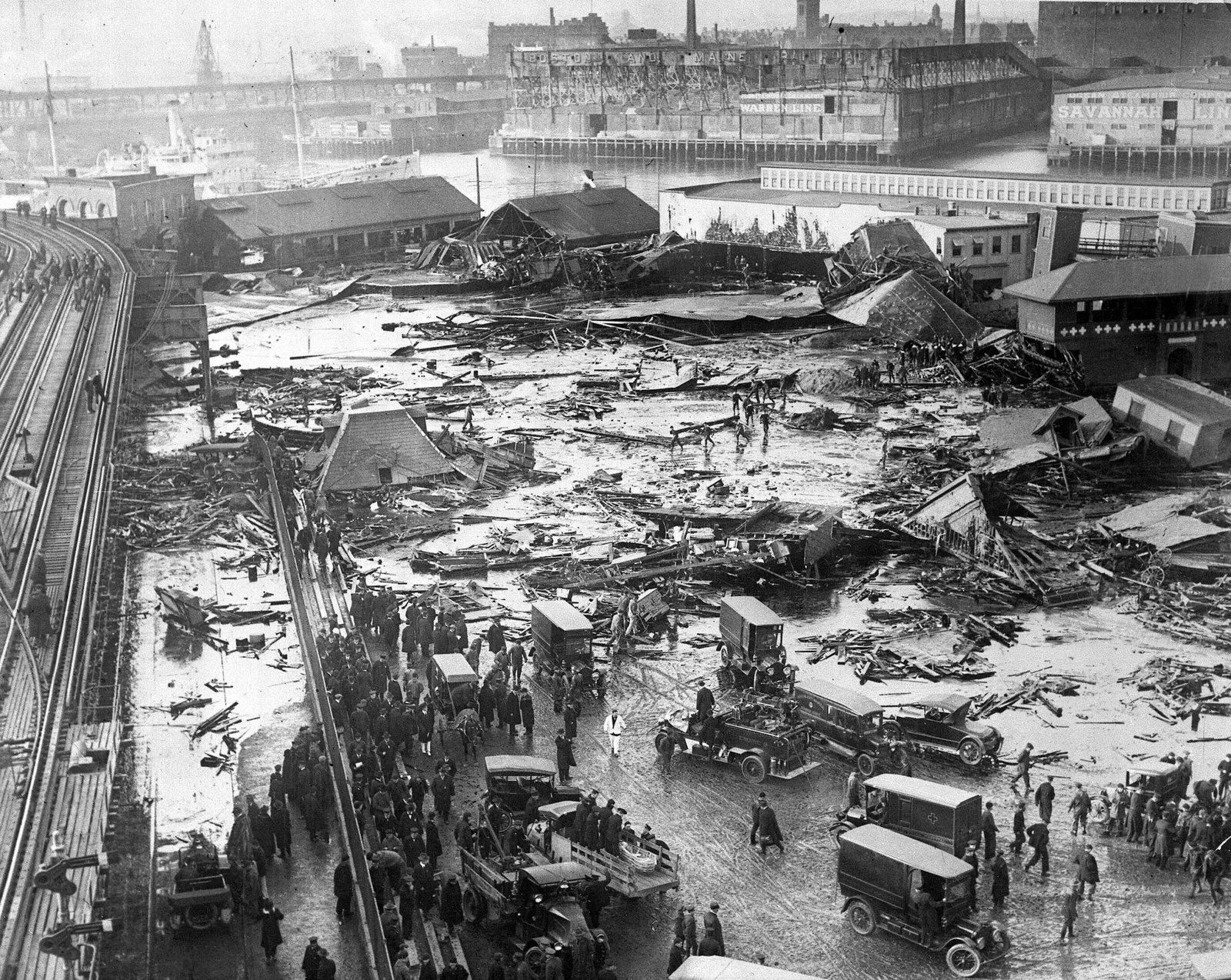 The Day Molasses Took Over Boston (image credits: wikimedia)
