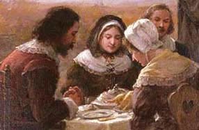 3. The First Thanksgiving (image credits: wikimedia)