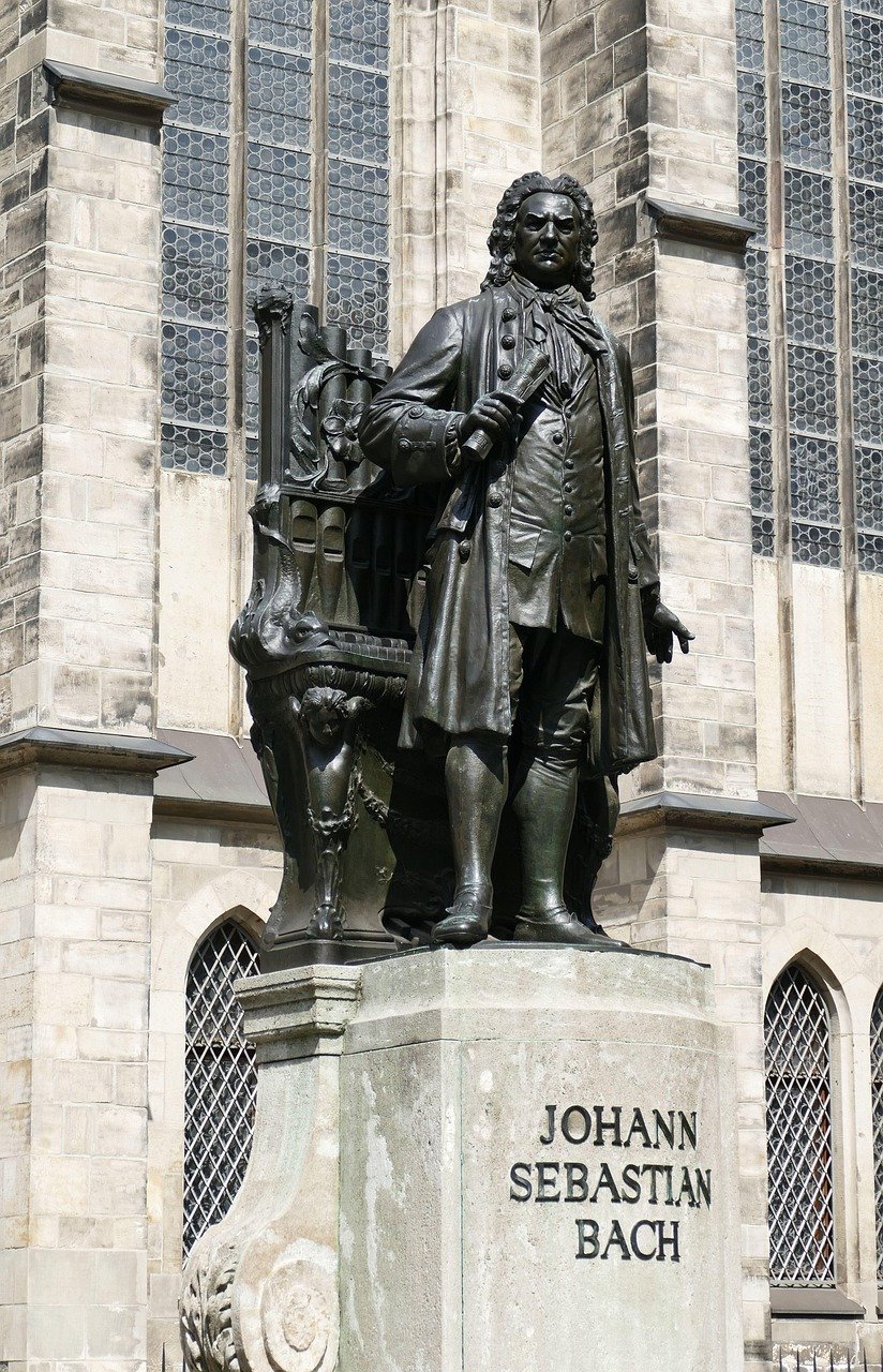 3. Johann Sebastian Bach (image credits: pixabay)