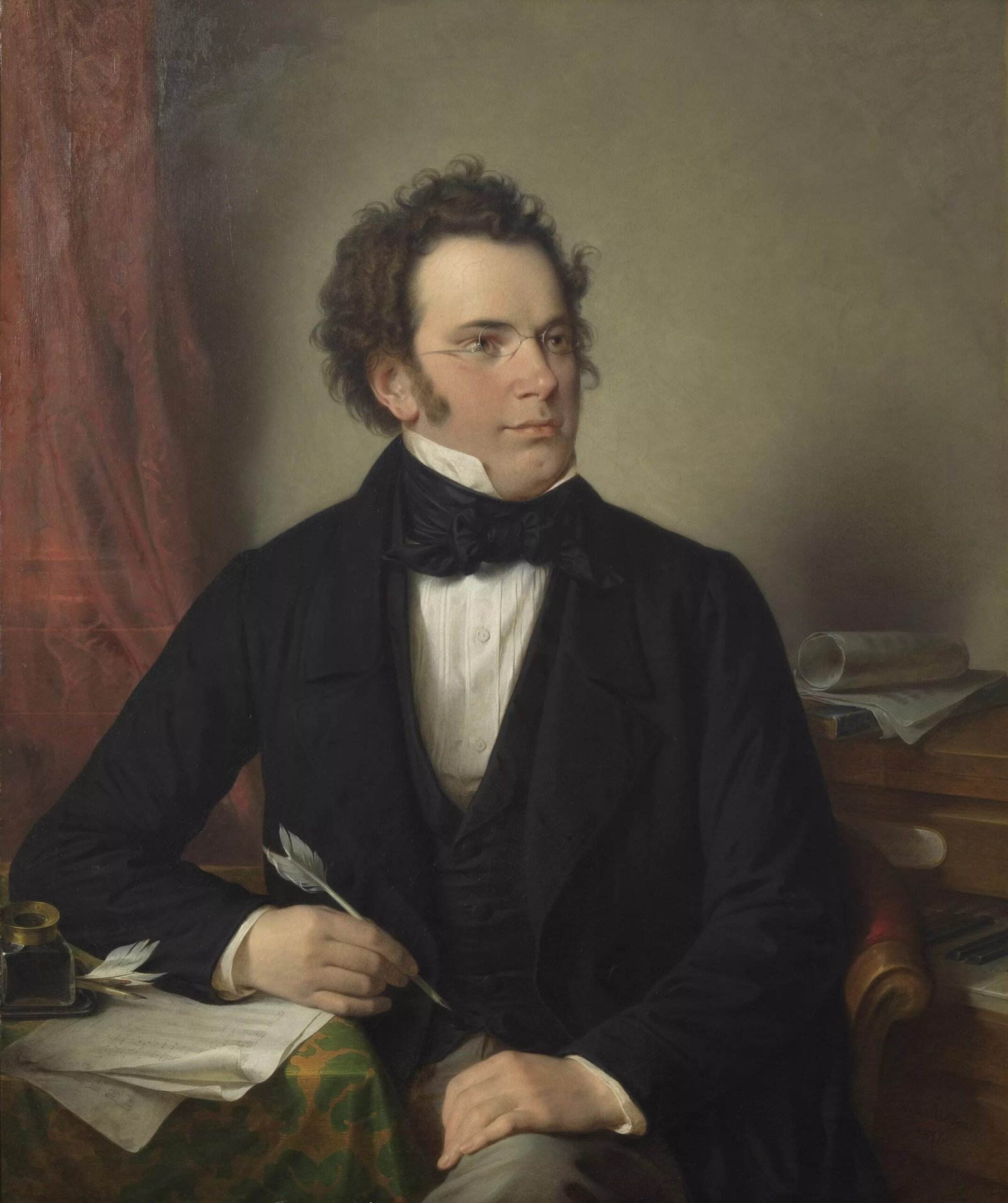 5. Franz Schubert (image credits: wikimedia)