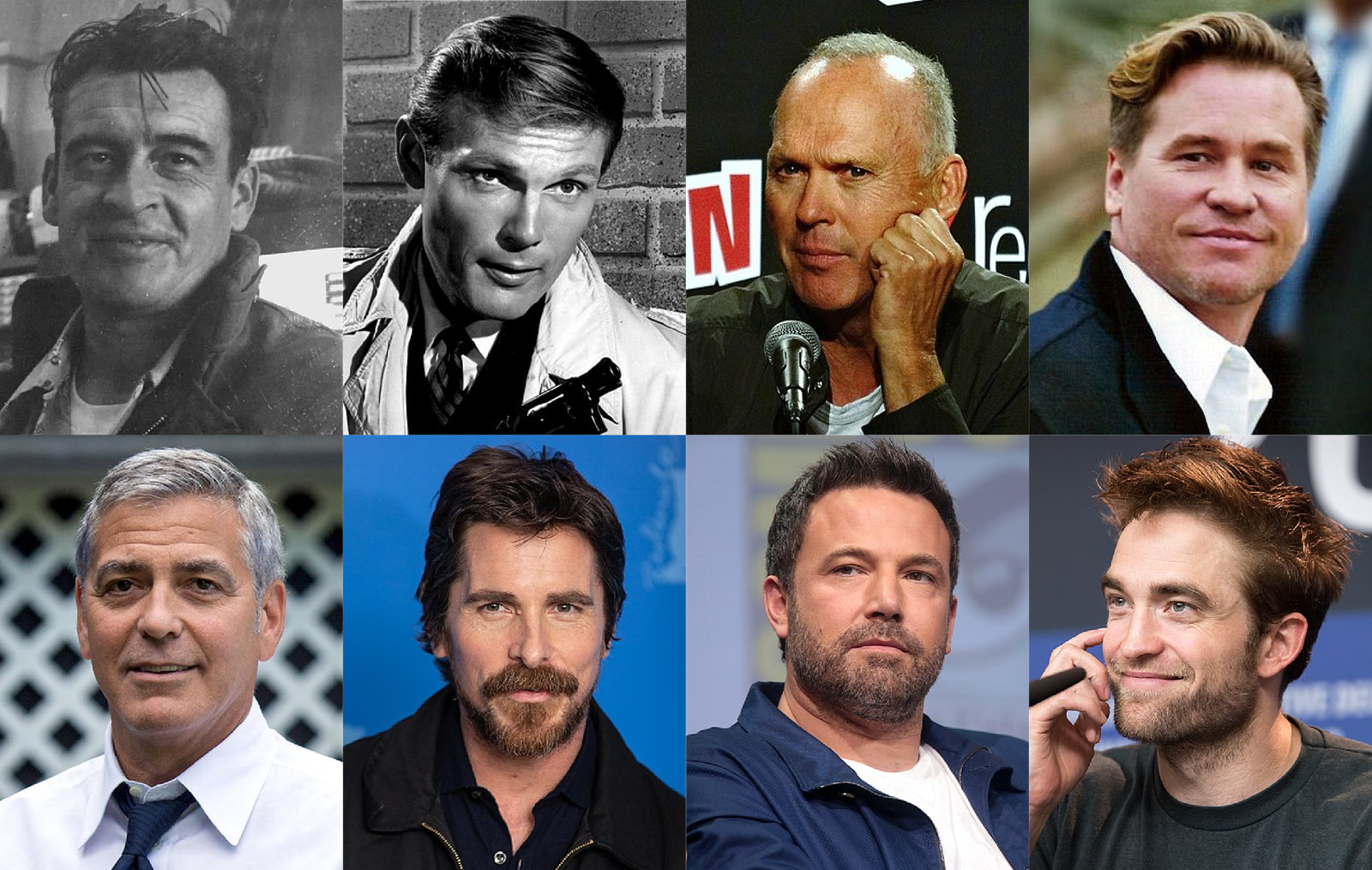 Batman – Played by Michael Keaton, Christian Bale, Ben Affleck, and Robert Pattinson (image credits: wikimedia)
