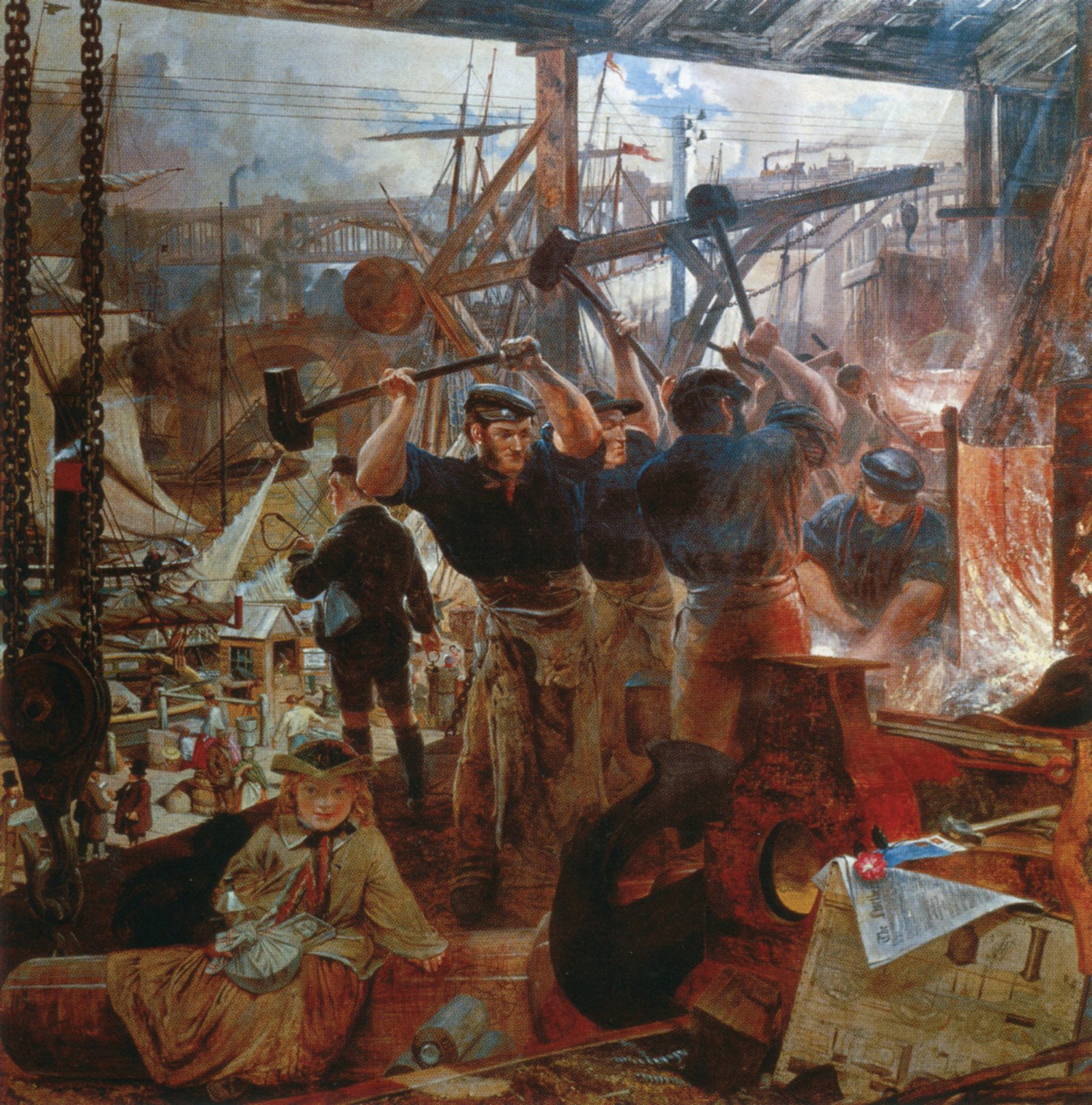The Industrial Revolution: The Transformation of America (image credits: wikimedia)