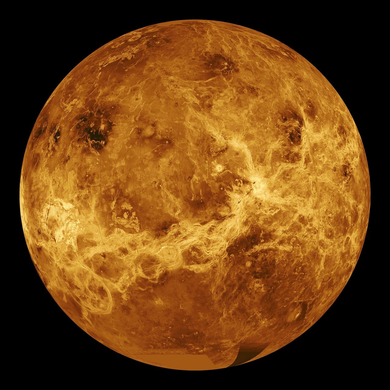 5. A Day on Venus Is Longer Than a Year 🌅 (image credits: pixabay)