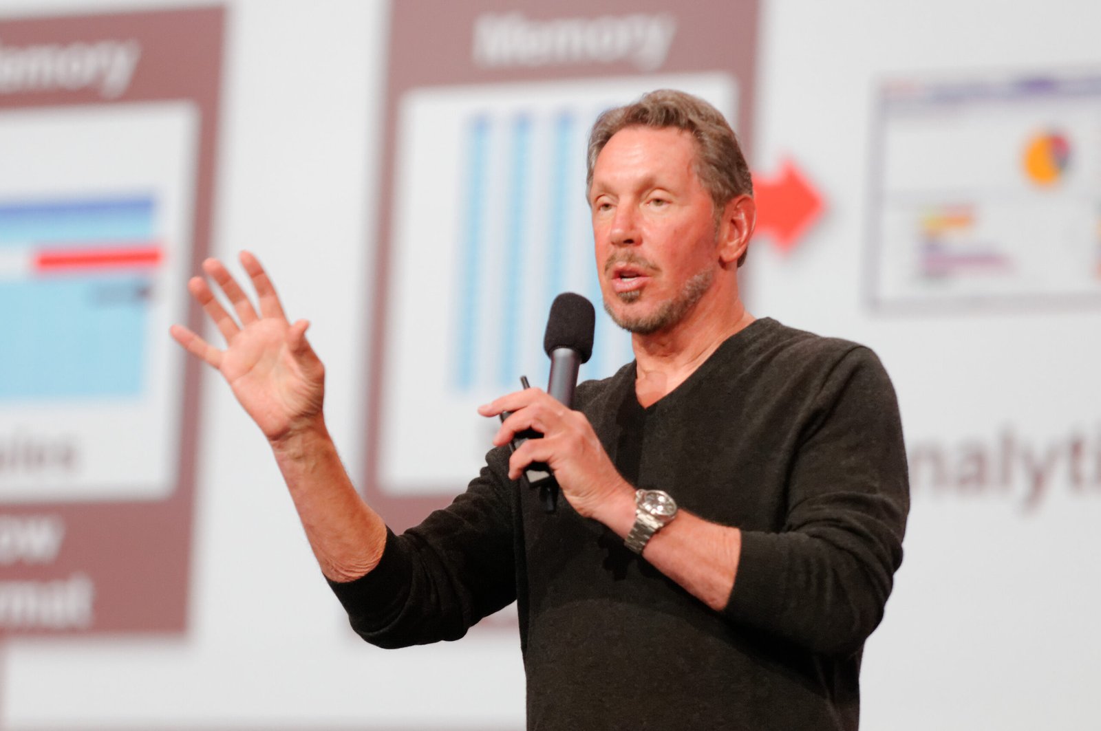 Larry Ellison (image credits: wikimedia)