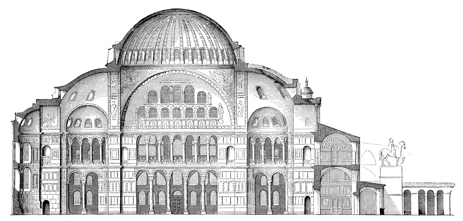 The Hagia Sophia: A Byzantine Masterpiece (image credits: wikimedia)