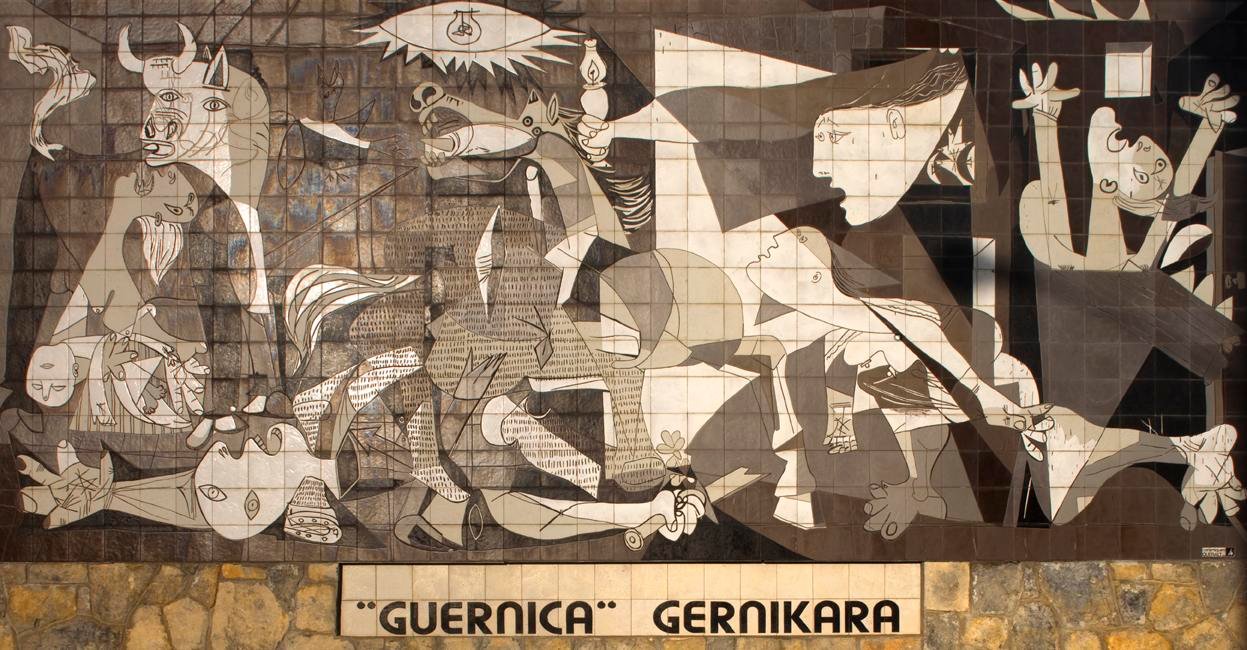Guernica (Pablo Picasso, 1937) (image credits: wikimedia)