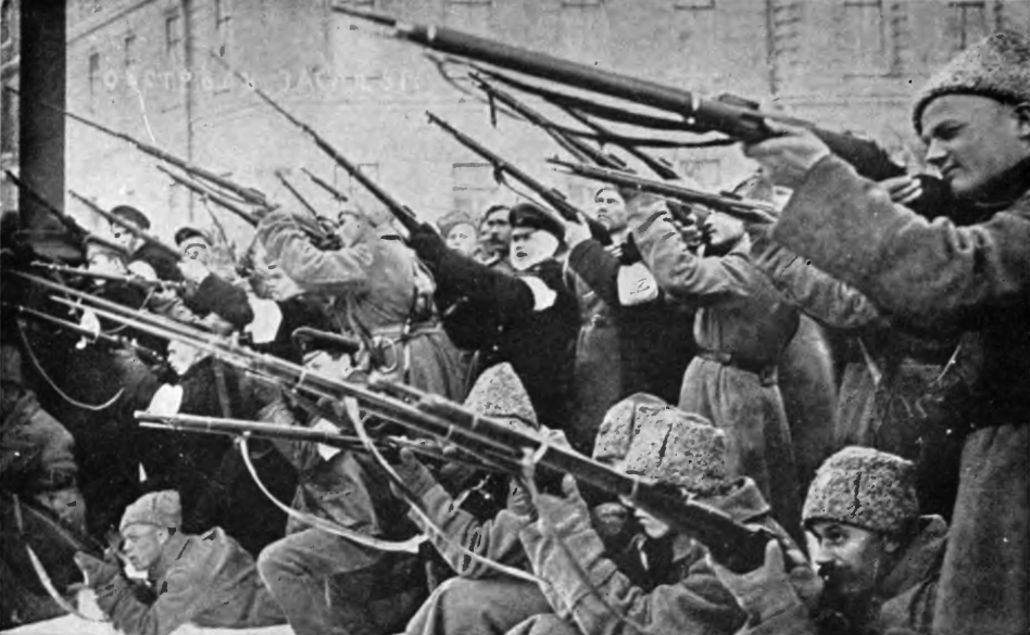 The Russian Revolution (1917) (image credits: wikimedia)