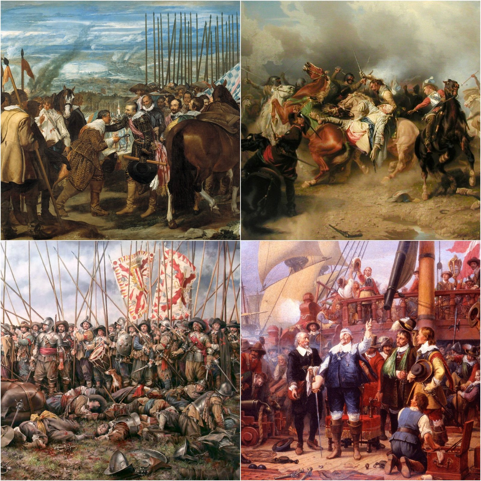 The Thirty Years’ War (1618-1648) – Estimated 4-8 Million Deaths (image credits: wikimedia)