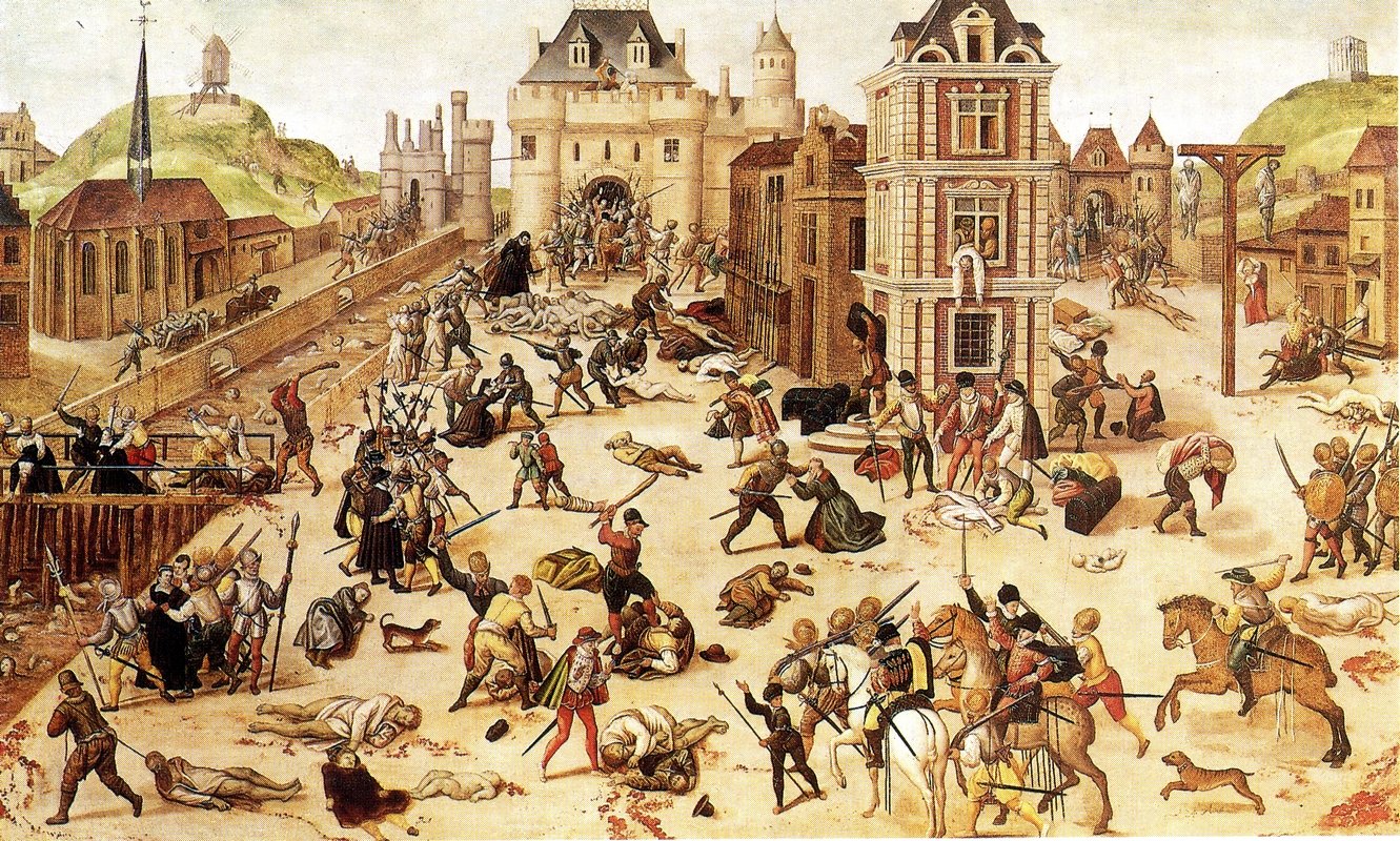 The French Wars of Religion (1562-1598) – Estimated 3 Million Deaths (image credits: wikimedia)