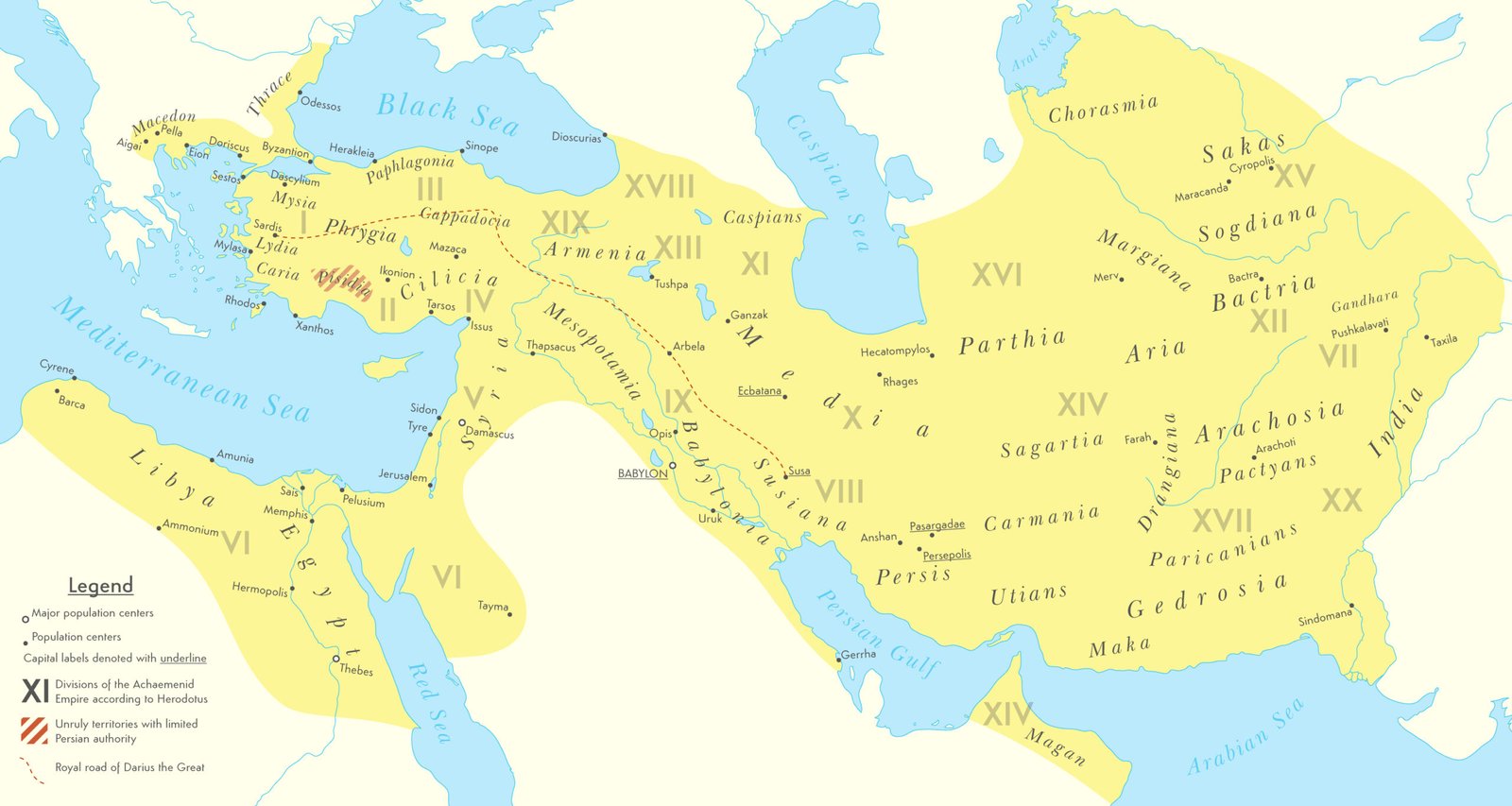 The Persian Empire: A Bridge Between East and West (image credits: wikimedia)