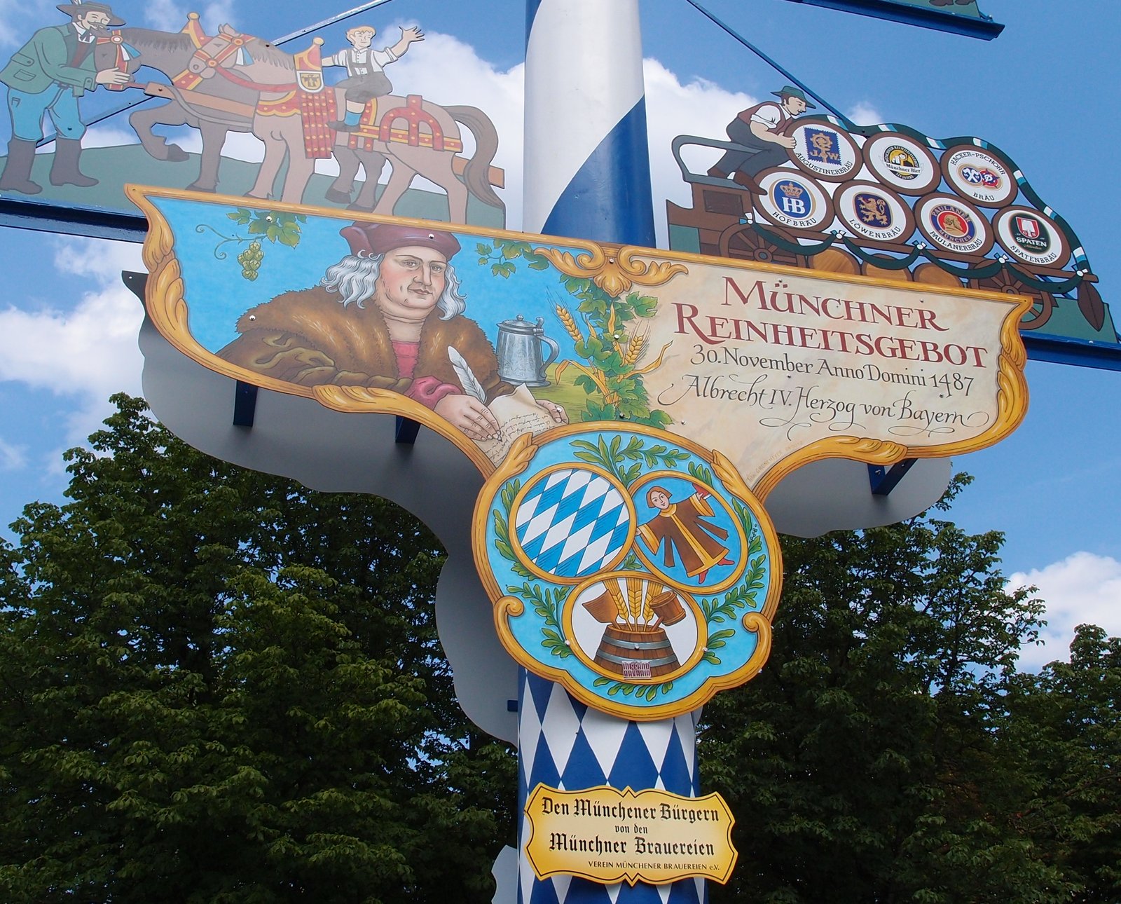 Beer Purity Law (Reinheitsgebot) (image credits: wikimedia)