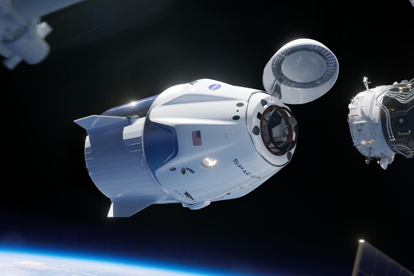 SpaceX's Crew Dragon (image credits: wikimedia)