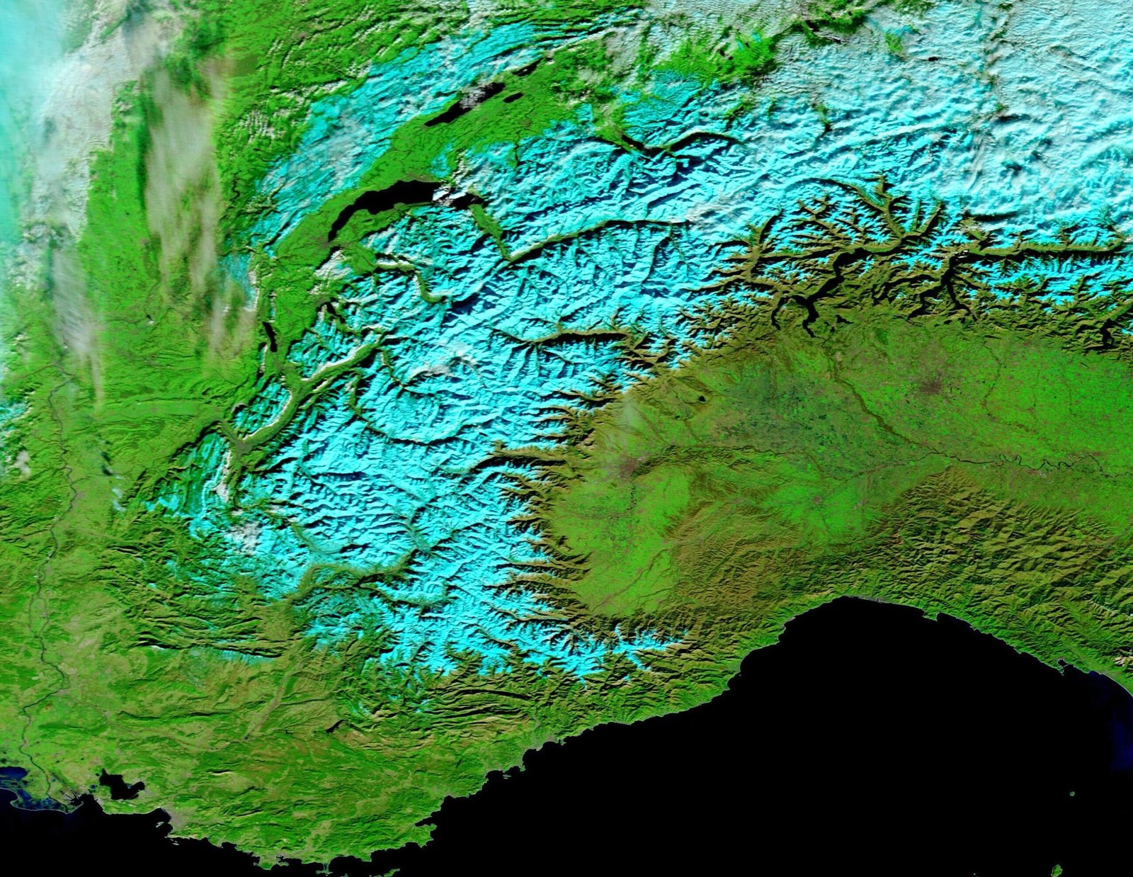 The Alps, Europe (image credits: wikimedia)