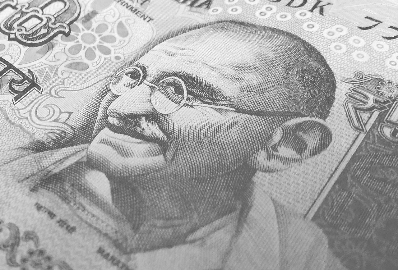 Mahatma Gandhi (Assassinated in 1948) (image credits: pixabay)