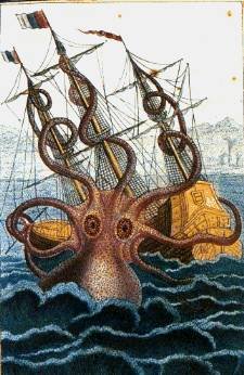 The Kraken (Scandinavian and Norse Mythology) (image credits: wikimedia)