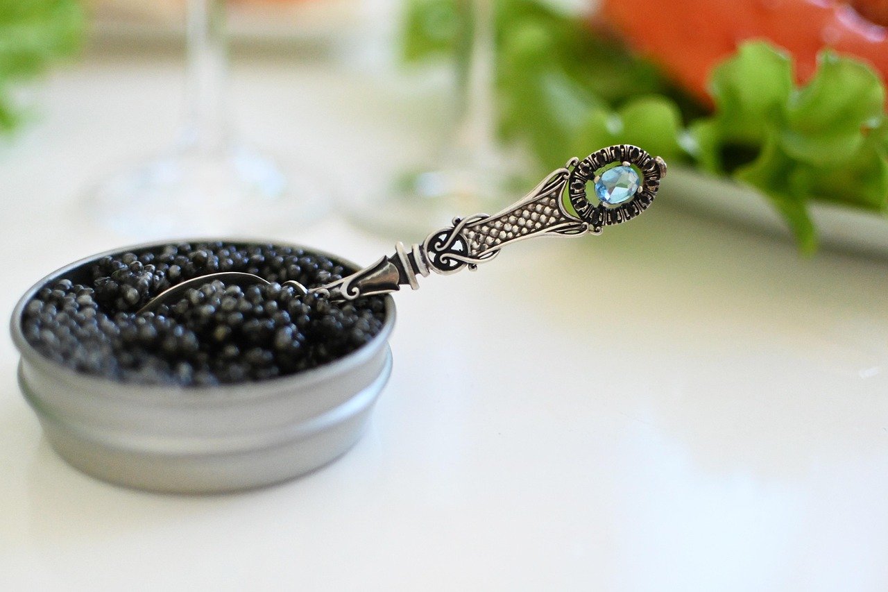 8. Beluga Caviar – Up to $10,000/kg (image credits: pixabay)