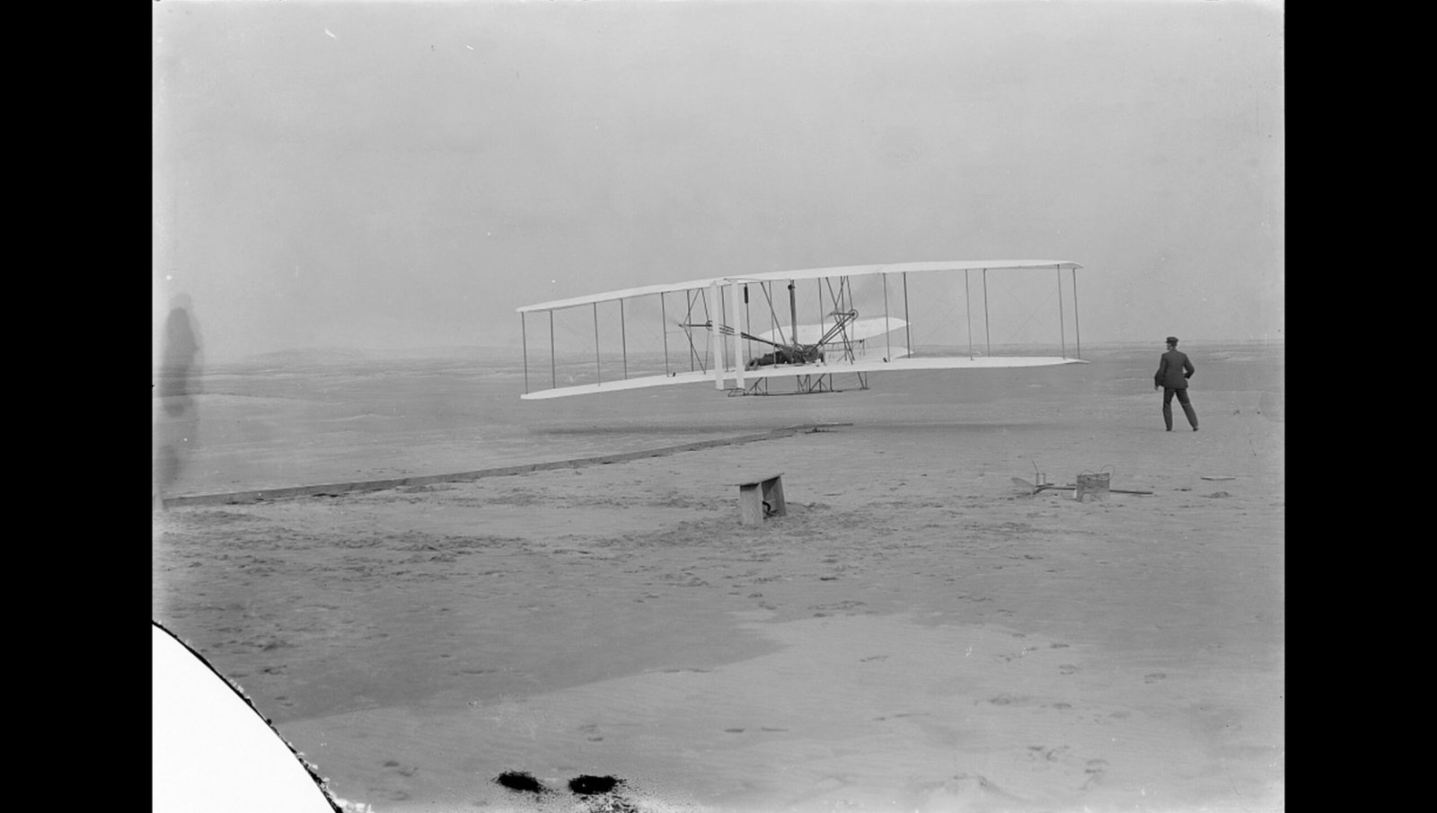 The Wright Flyer – The First Powered Aircraft Engine (image credits: wikimedia)