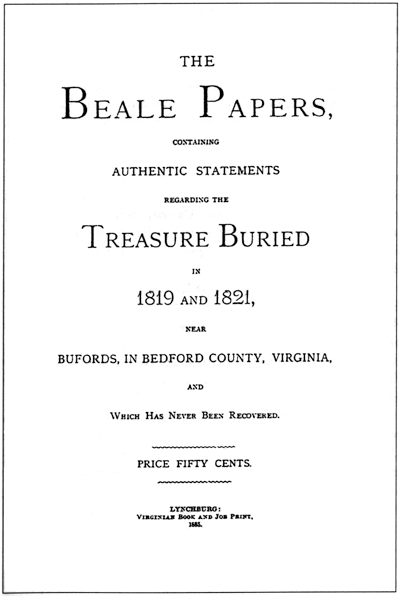The Beale Ciphers – A Code to Hidden Riches (image credits: wikimedia)