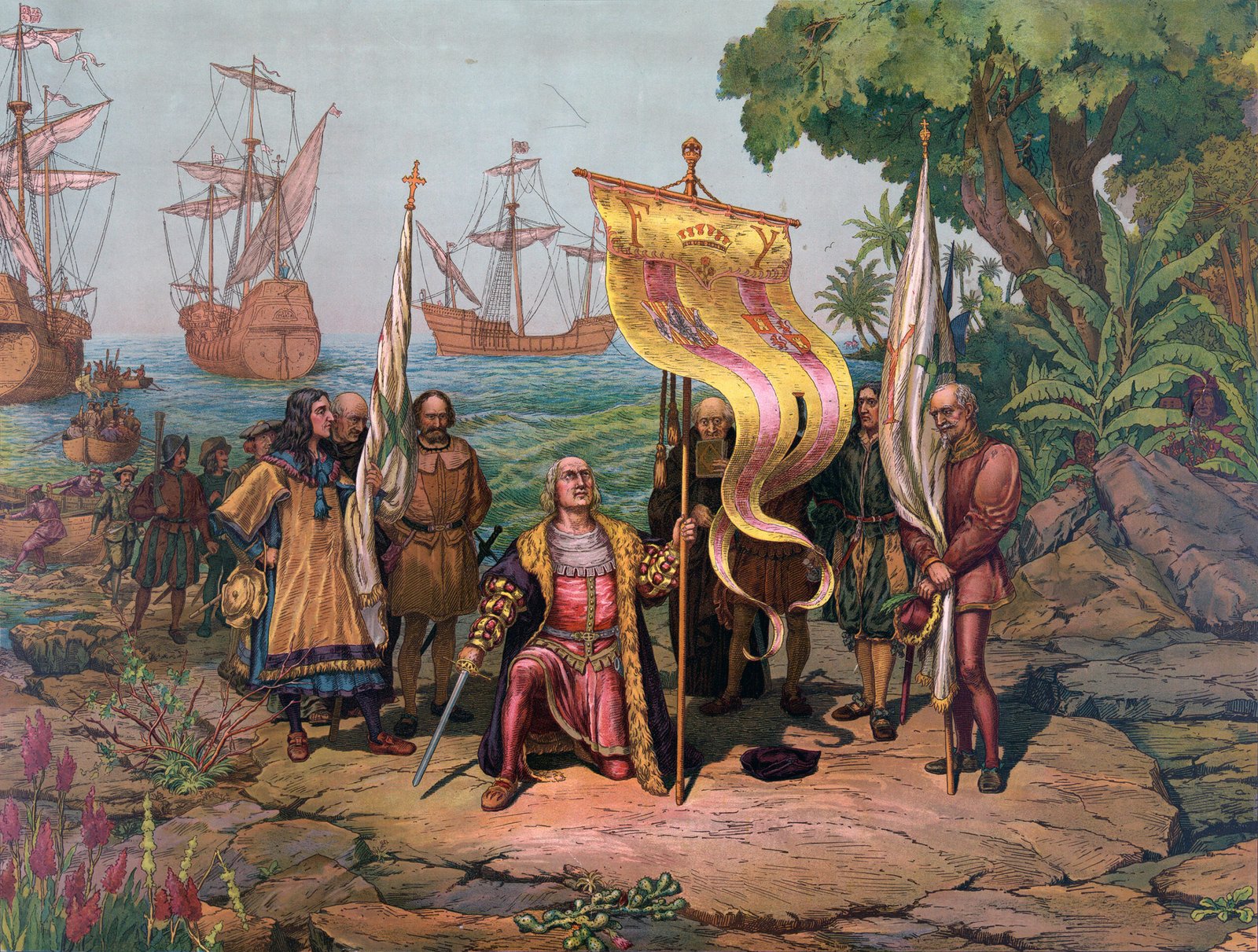 Columbus Discovered America (image credits: wikimedia)