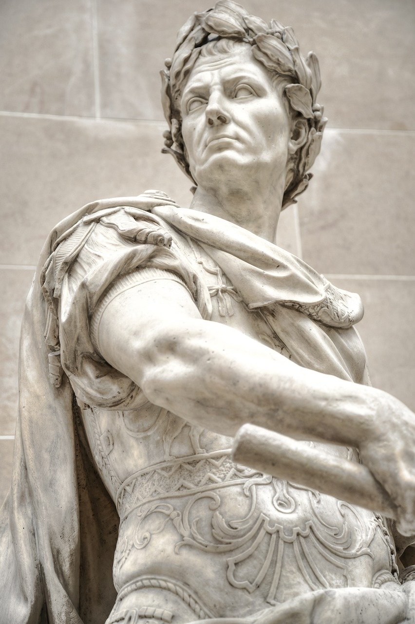 Julius Caesar (100–44 BC, Rome) (image credits: pixabay)