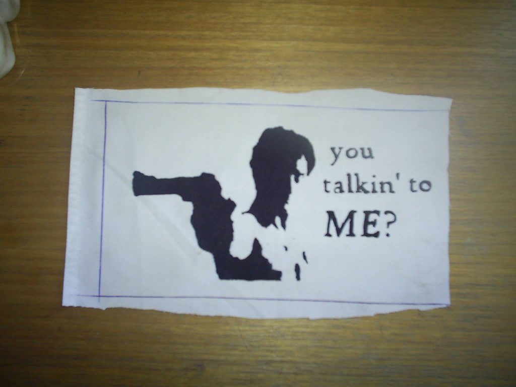 “You talkin’ to me?” – Taxi Driver (1976) (image credits: wikimedia)