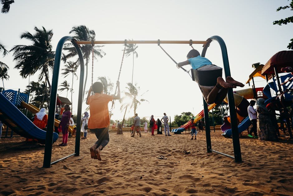 Playing Outside Until the Streetlights Came On (image credits: pexels)