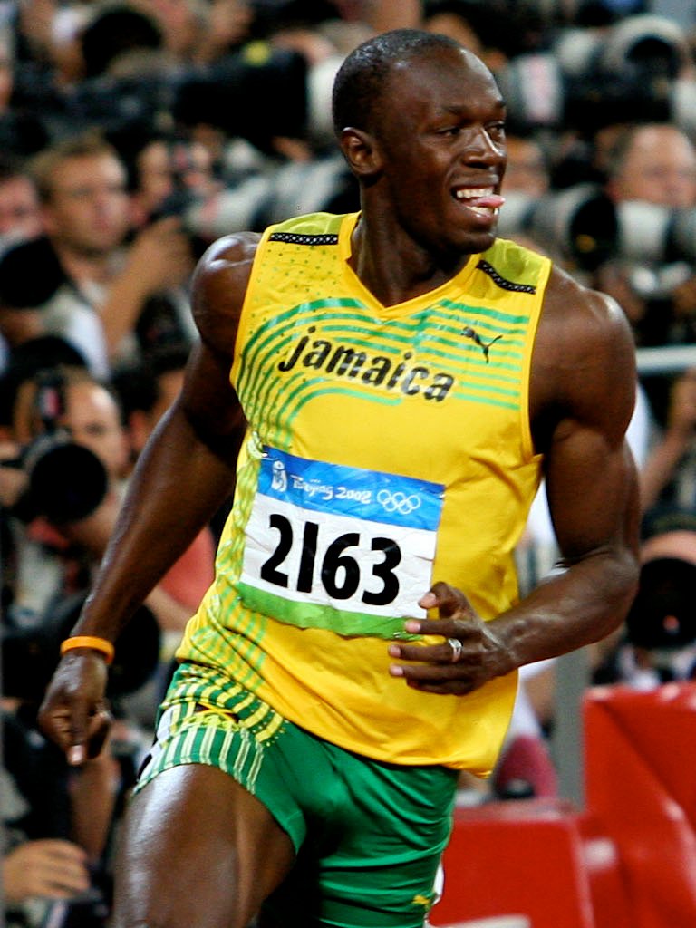 Usain Bolt’s World Record (2008 Beijing Olympics) (image credits: wikimedia)