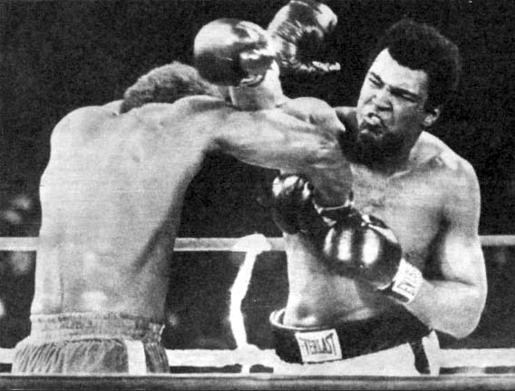 Muhammad Ali vs. George Foreman – The Rumble in the Jungle (1974) (image credits: wikimedia)