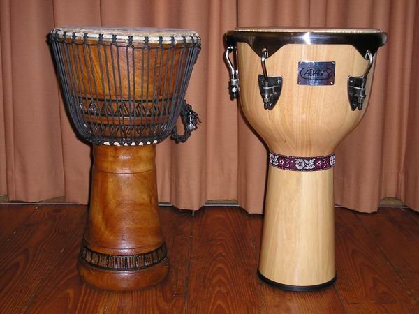 1️⃣ Djembe (West Africa) – The Universal Drum 🥁 (image credits: wikimedia)