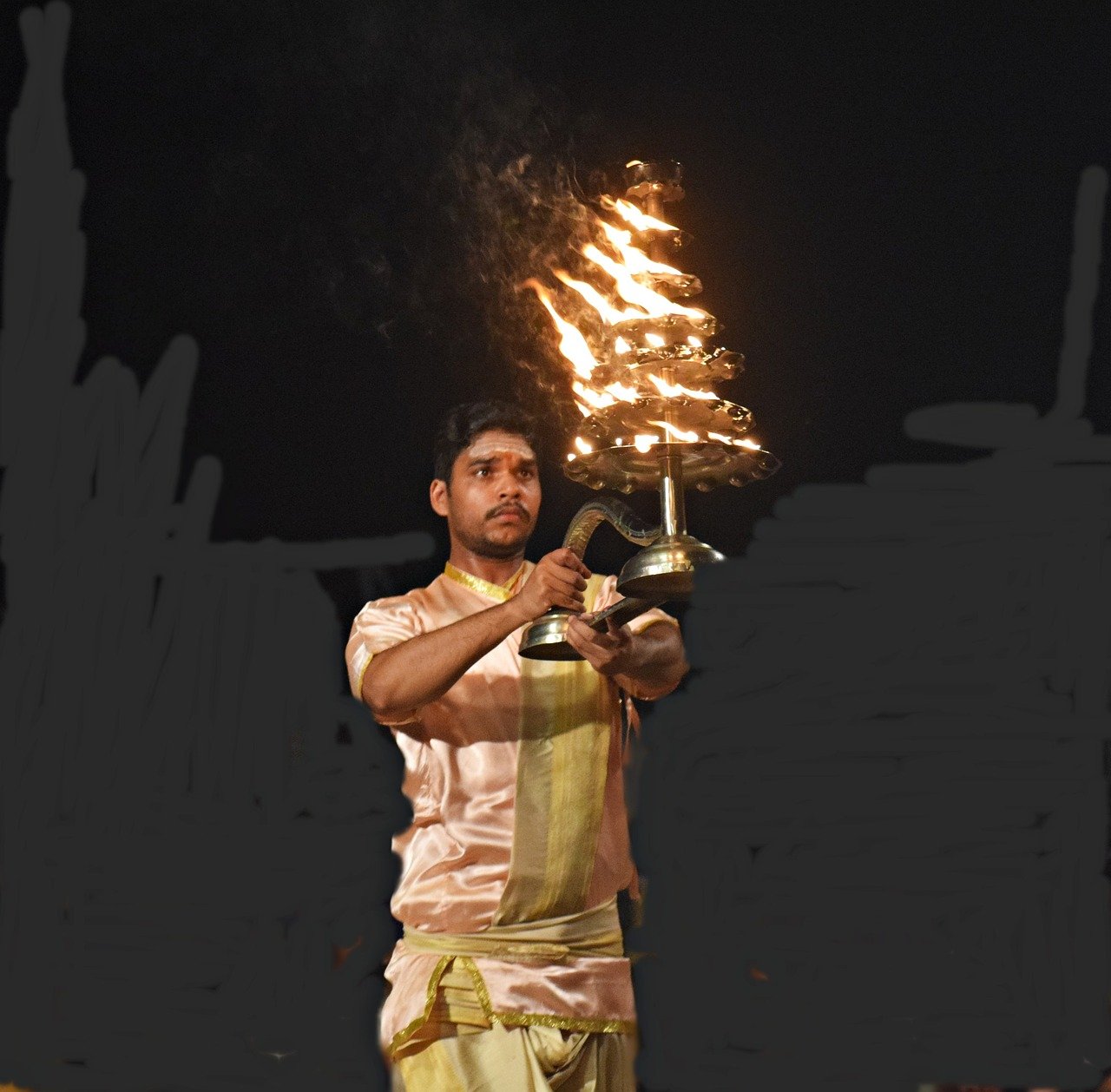 10. Varanasi, India: The Eternal Spiritual Capital (image credits: pixabay)