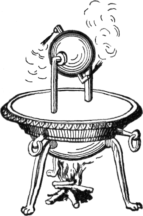 The Aeolipile (1st Century CE) (image credits: wikimedia)
