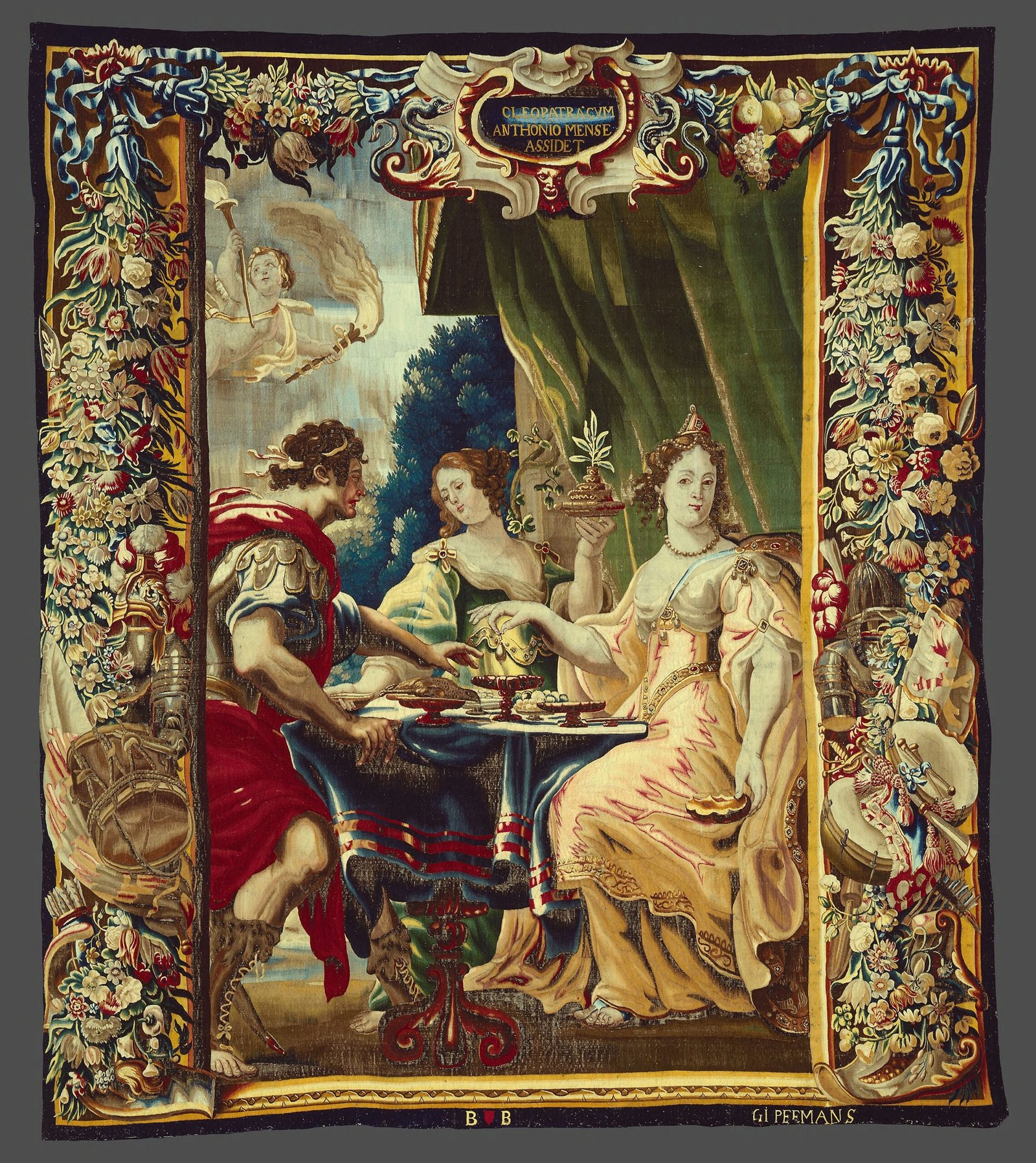 Cleopatra & Julius Caesar / Mark Antony (1st Century BCE) (image credits: wikimedia)