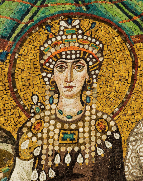 Justinian & Theodora (6th Century CE) (image credits: wikimedia)