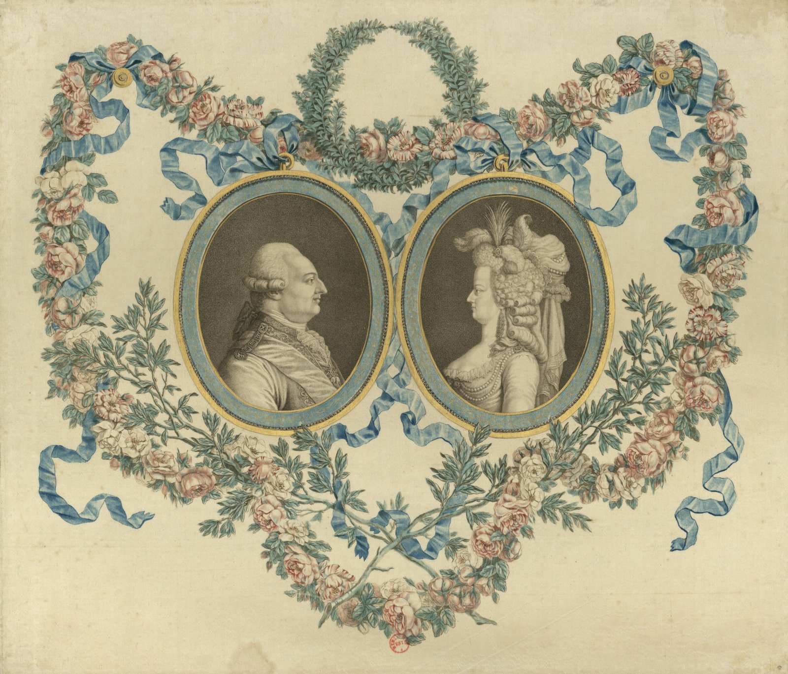 Louis XVI & Marie Antoinette (18th Century, France) (image credits: wikimedia)