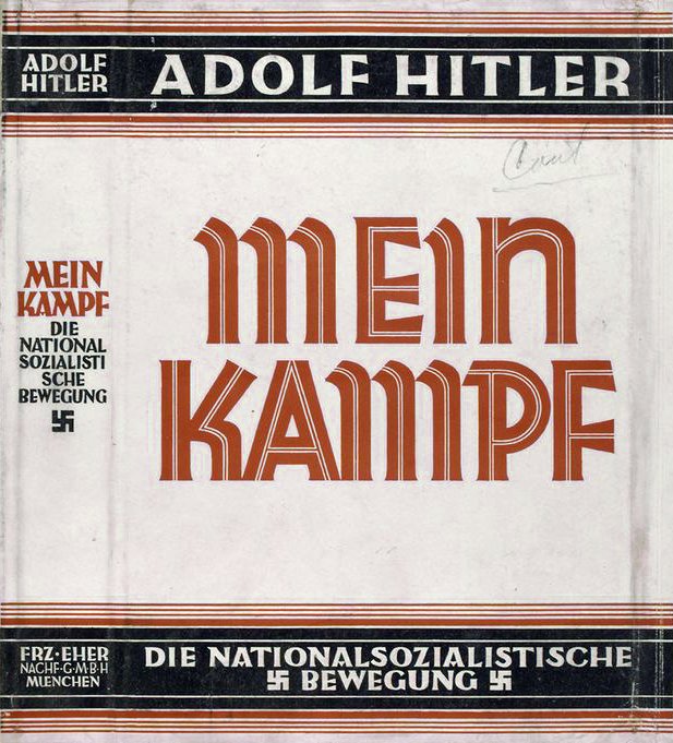 8. Mein Kampf – Adolf Hitler (1925) (image credits: wikimedia)