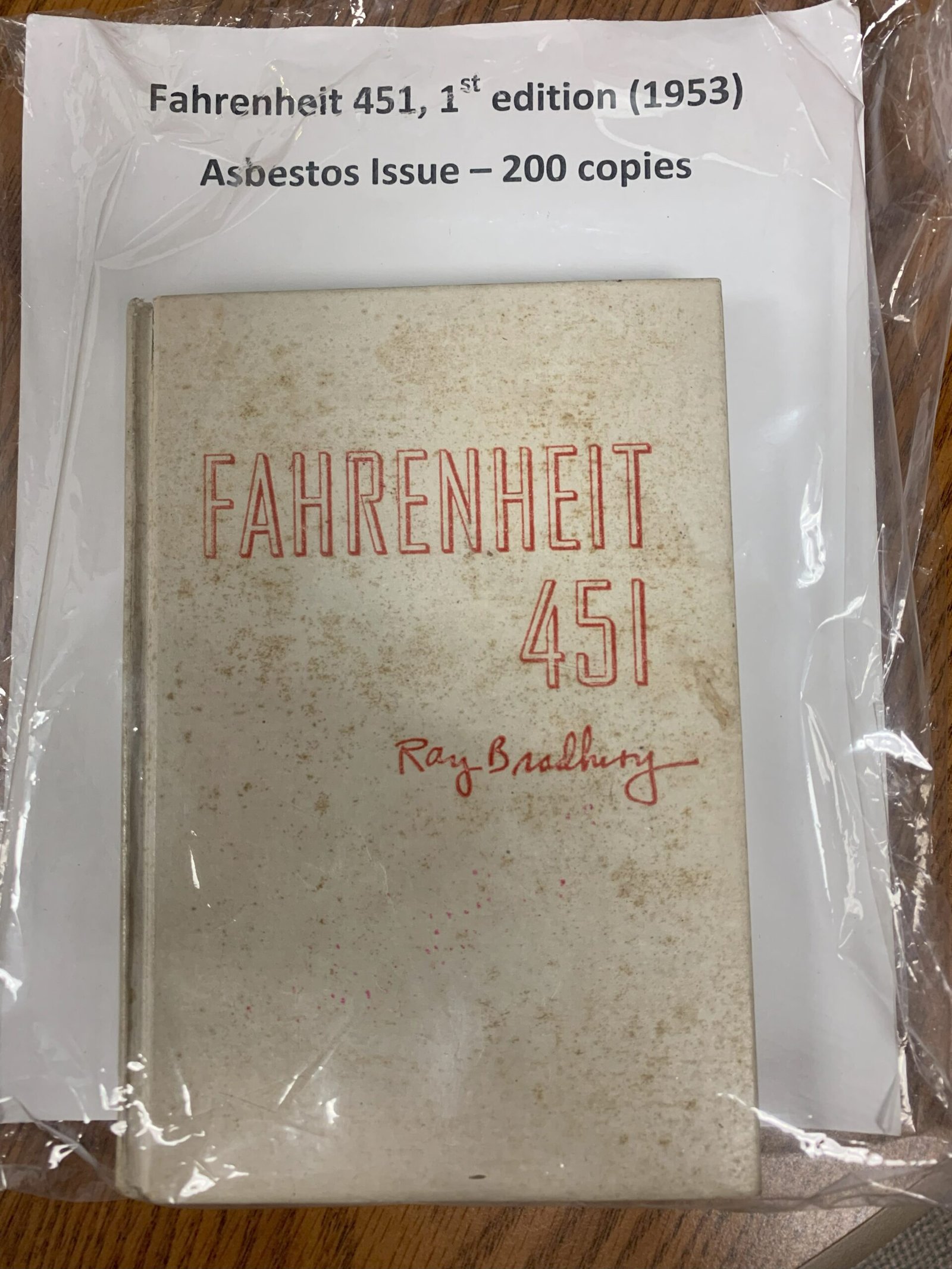 Fahrenheit 451 – Ray Bradbury (1953) (image credits: wikimedia)
