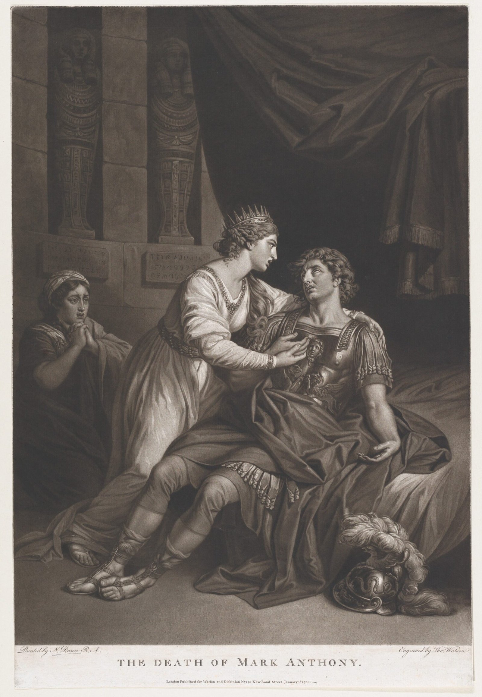 Cleopatra & Mark Antony (image credits: wikimedia)