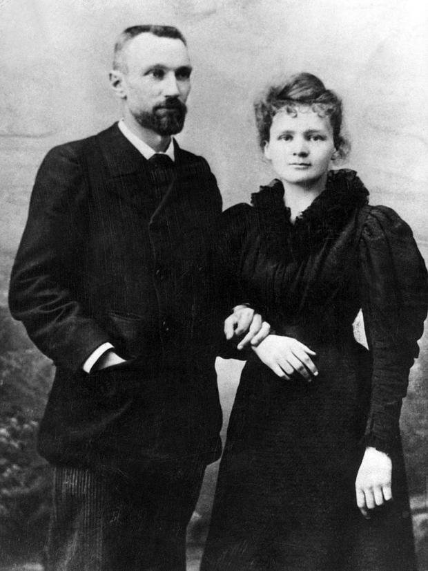 Pierre & Marie Curie (image credits: wikimedia)
