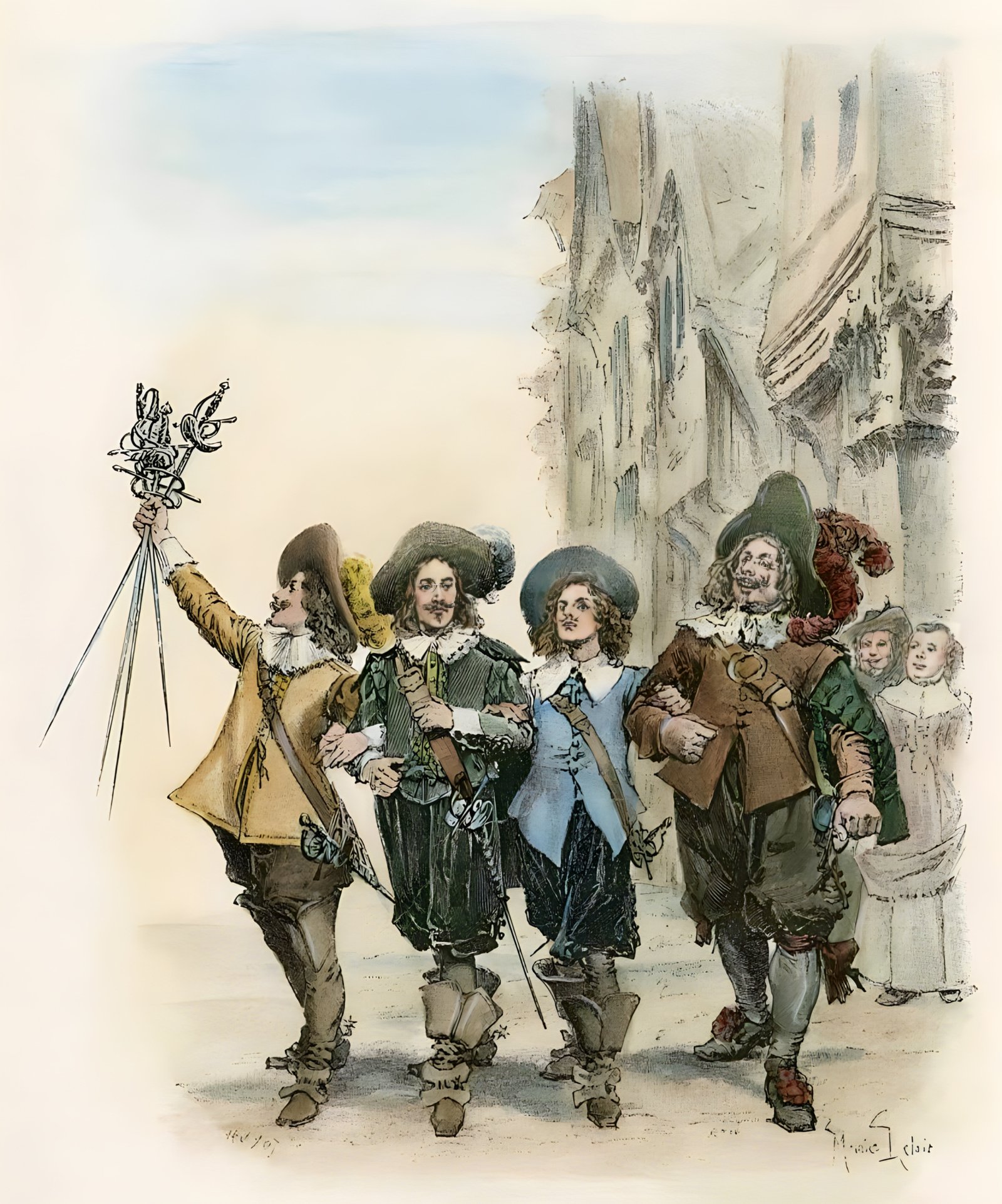 9. The Three Musketeers – Alexandre Dumas (1844) (image credits: wikimedia)