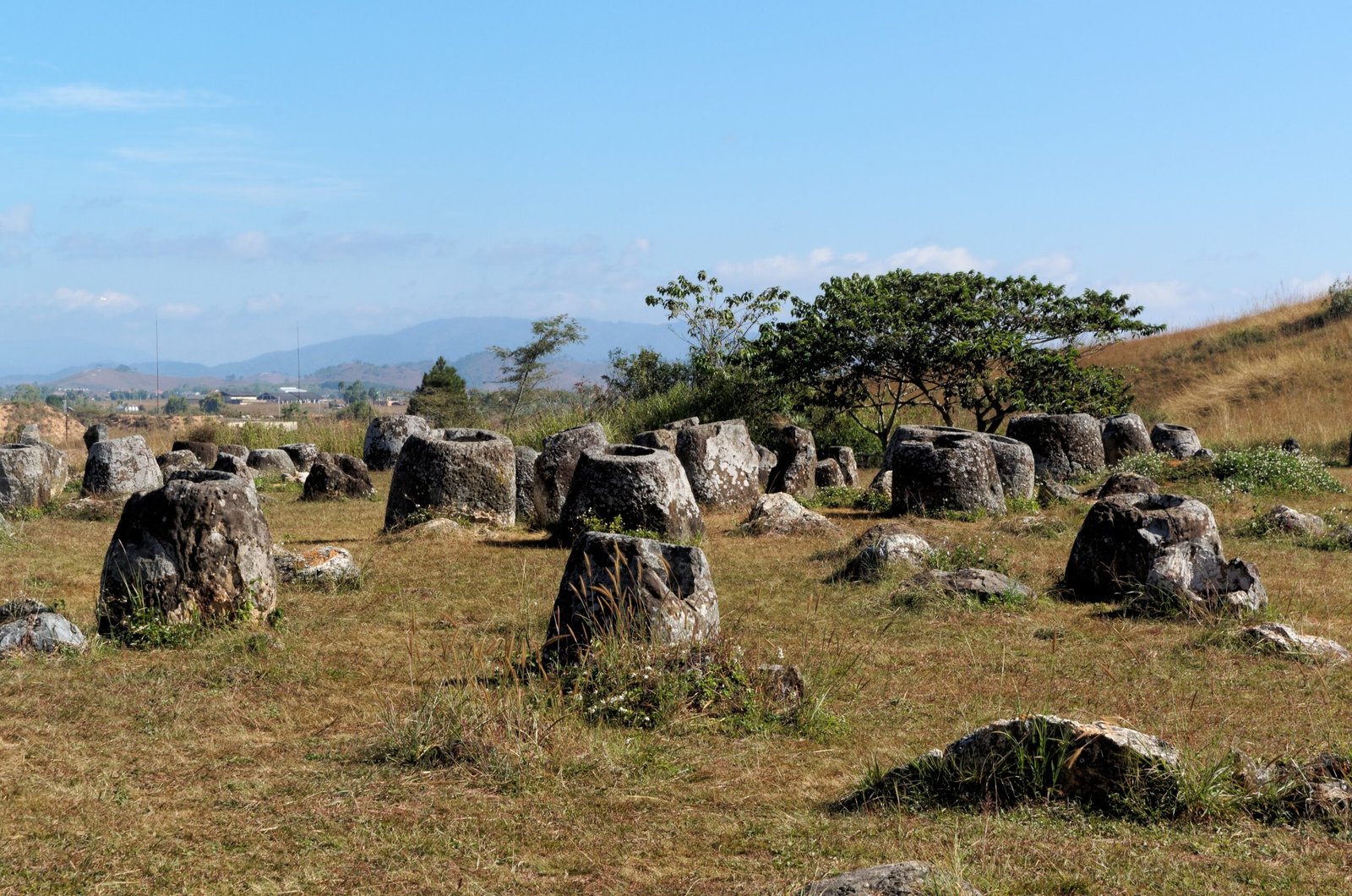The Plain of Jars (Laos) (image credits: wikimedia)