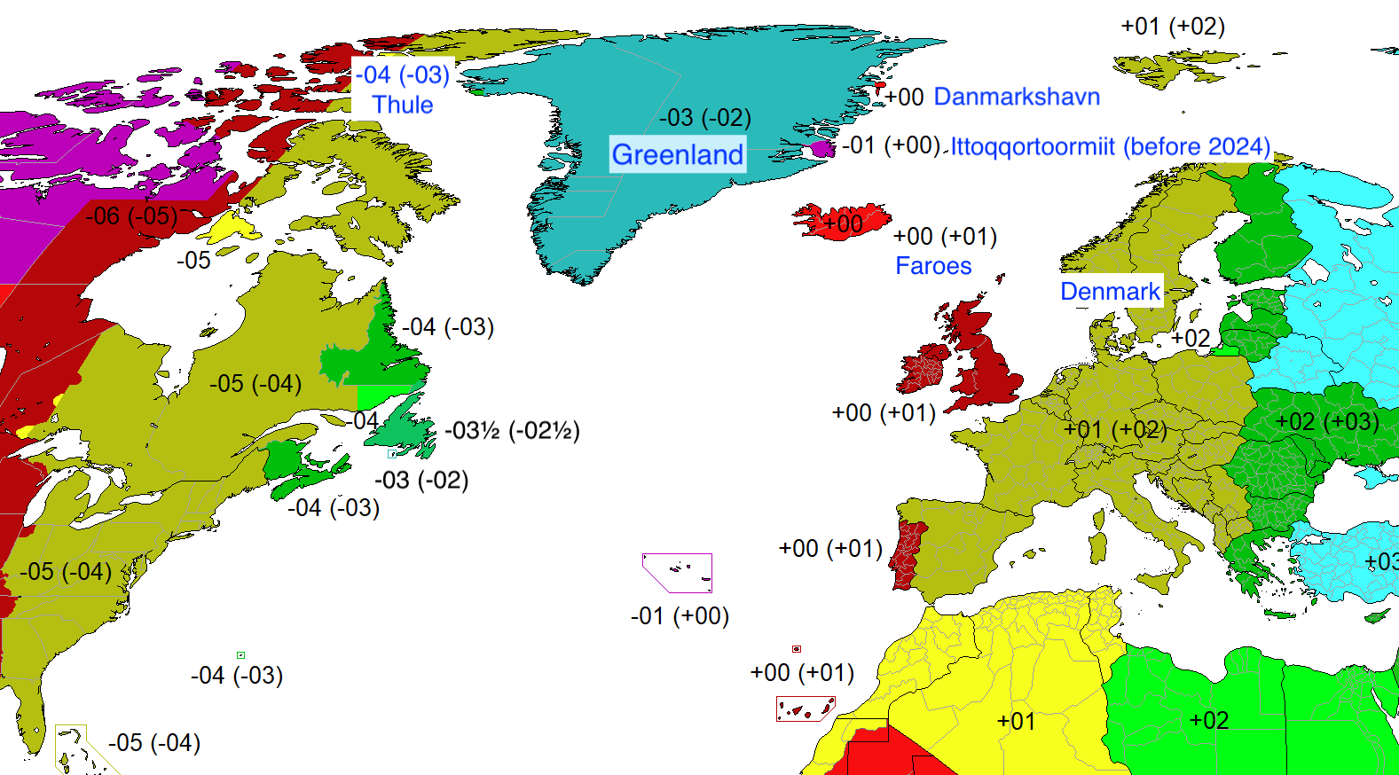 The U.S. Once Had Over 144 Different Time Zones (image credits: wikimedia)