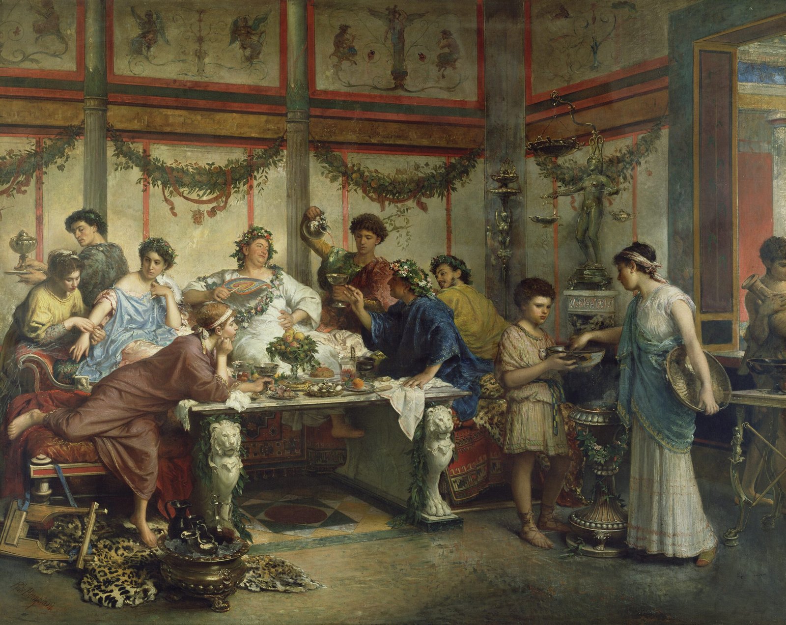 4. Romans Always Vomited Between Feasts (image credits: wikimedia)