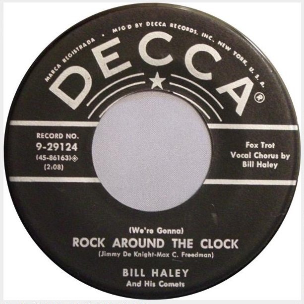 1. “Rock Around the Clock” – Bill Haley & His Comets (1954) (image credits: wikimedia)