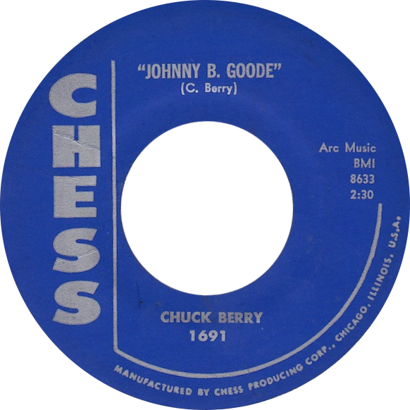 2. “Johnny B. Goode” – Chuck Berry (1958) (image credits: wikimedia)