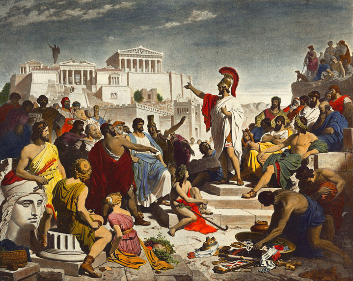 Pericles’ Funeral Oration (431 BCE) – Defining Democracy (image credits: wikimedia)