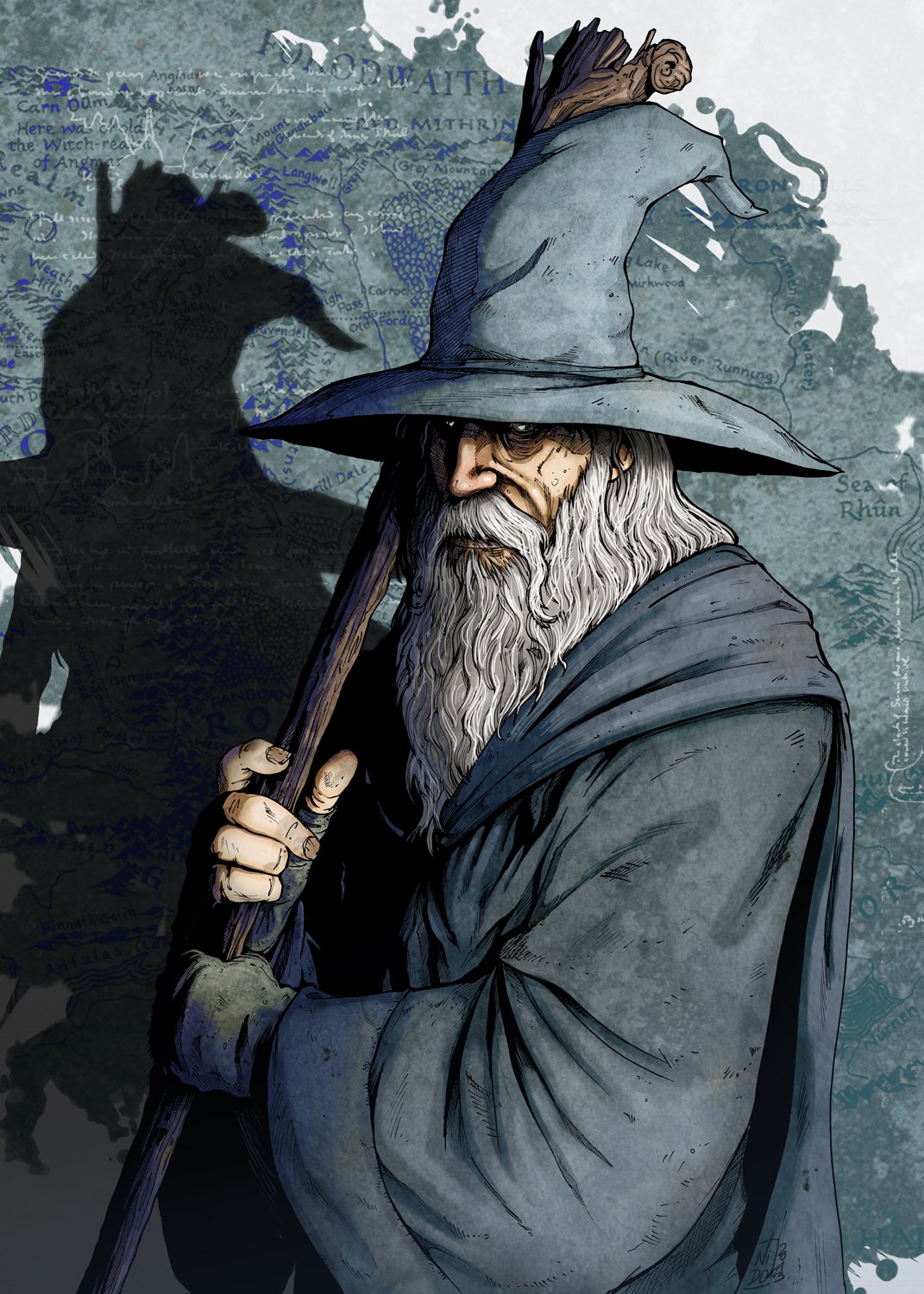 Gandalf – The Wise Wizard (image credits: wikimedia)